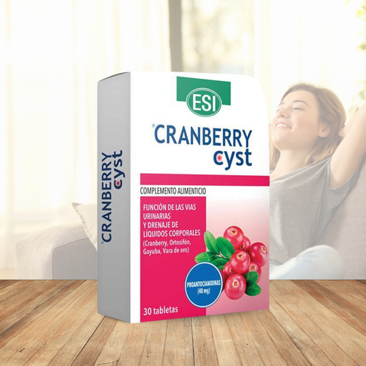 Comprimidos de Cranberry Cyst, Conforto Urinário